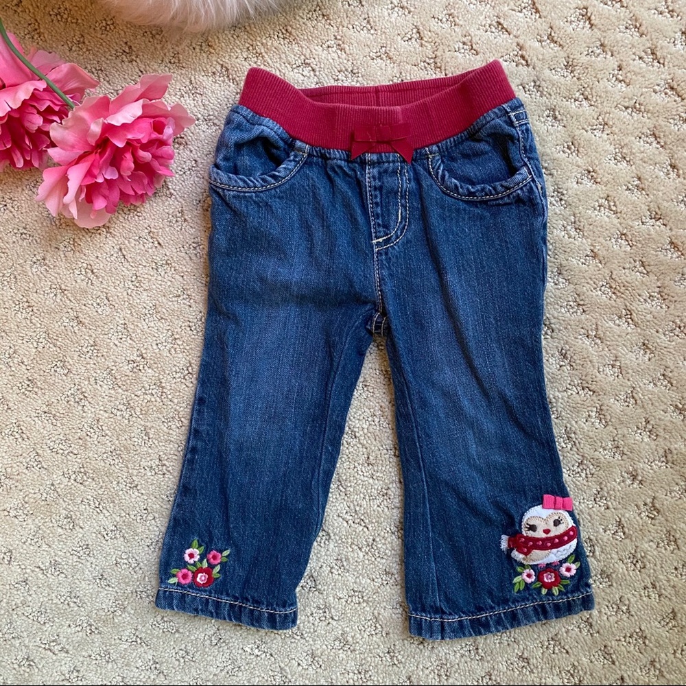 Gymboree Owl Jeans (12-18 mos)